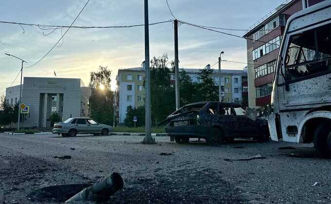 По городу Шебекино Белгородской области нанесён массированный удар